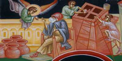 Притчата за безумния богаташ - стенопис